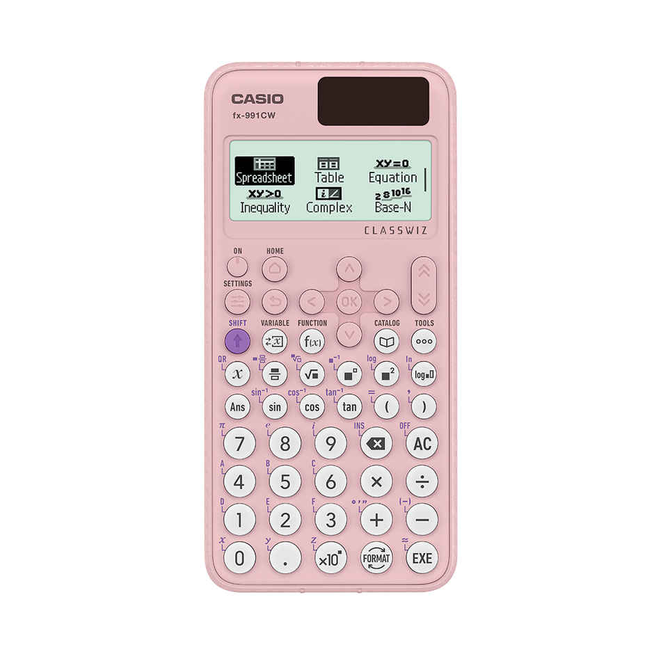 Casio FX-991CW Classwiz Non-Programmable Scientific Calculator | Pink