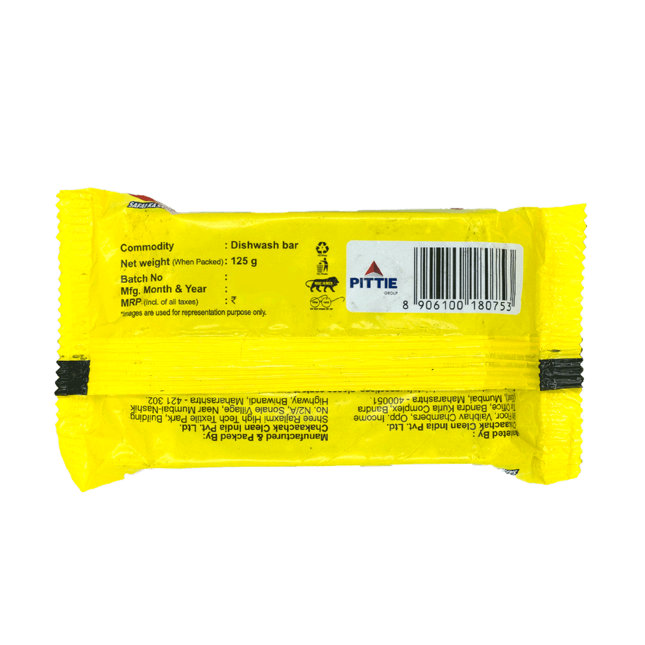 Chakaachak Lemon & Neem Dishwash Bar