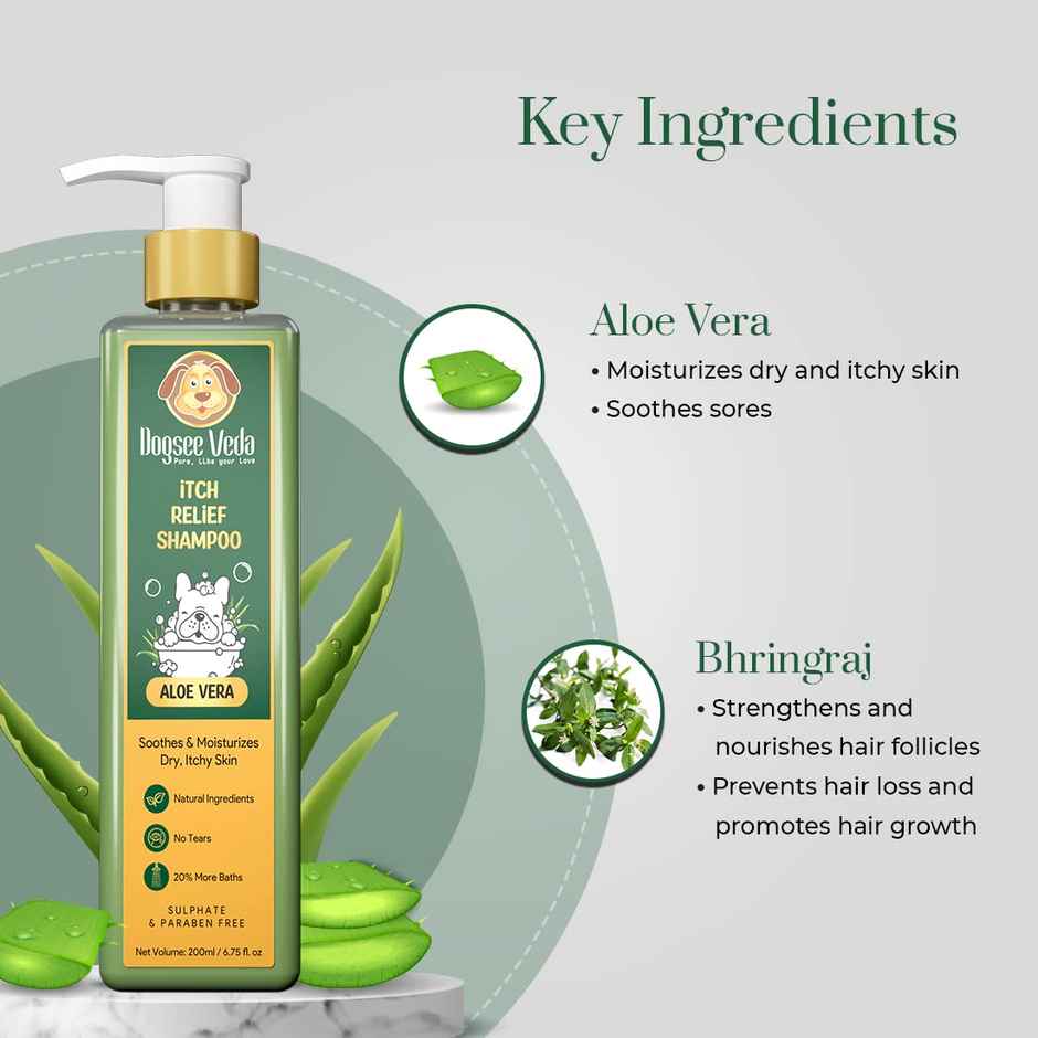 Dogsee Veda Aloe Vera Shampoo