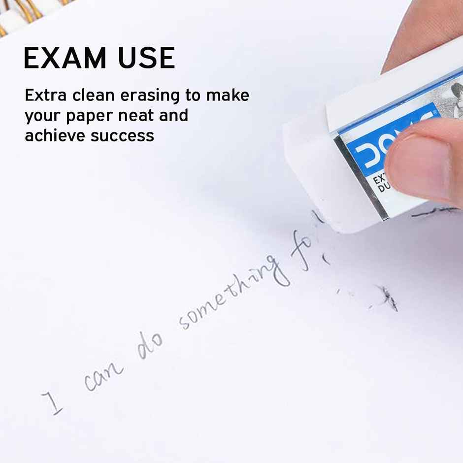 Doms Dust Free Eraser - Efficient and Clean Erasing