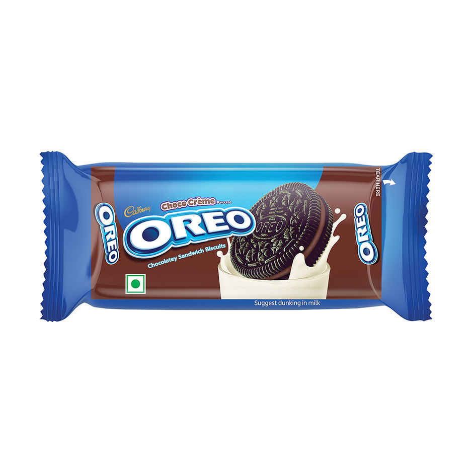 Cadbury Oreo Chocolate Flavour Creme Sandwich Biscuits