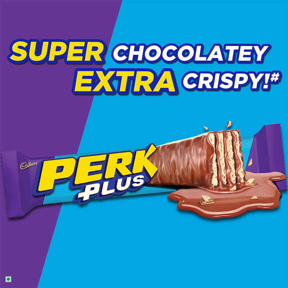 Cadbury Perk Plus Chocolate Coated Wafer Bar