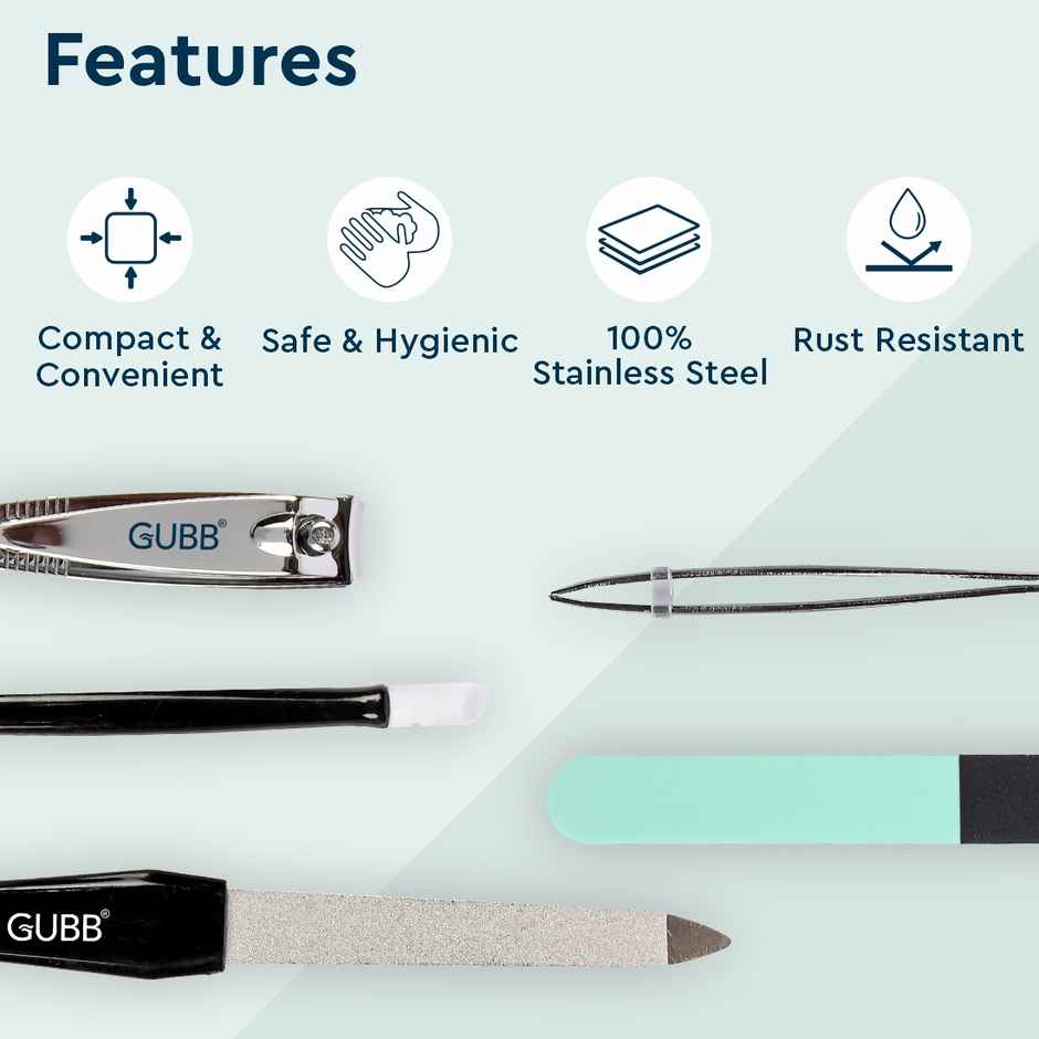 GUBB Manicure Kit-1 Kit | Grooming Tool Kit