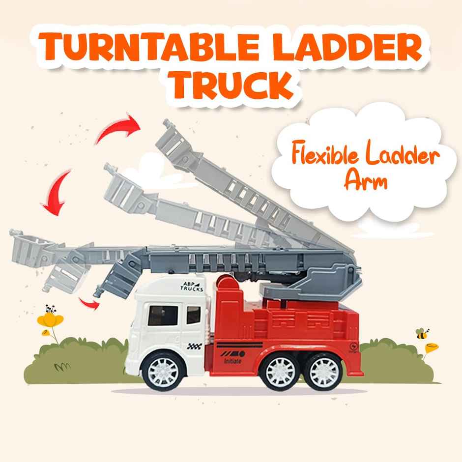 Wembley 4Pcs Construction Vehicle Truck Push & Go Playset Friction Powered Truck For Kids