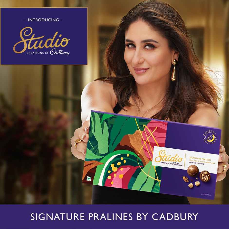 Cadbury Studio Signature Pralines, Assorted Flavours Chocolate Gift Pack