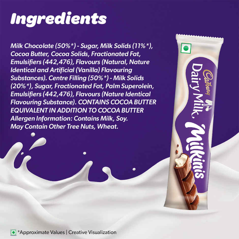 Cadbury Dairy Milk Milkinis Chocolate Bar