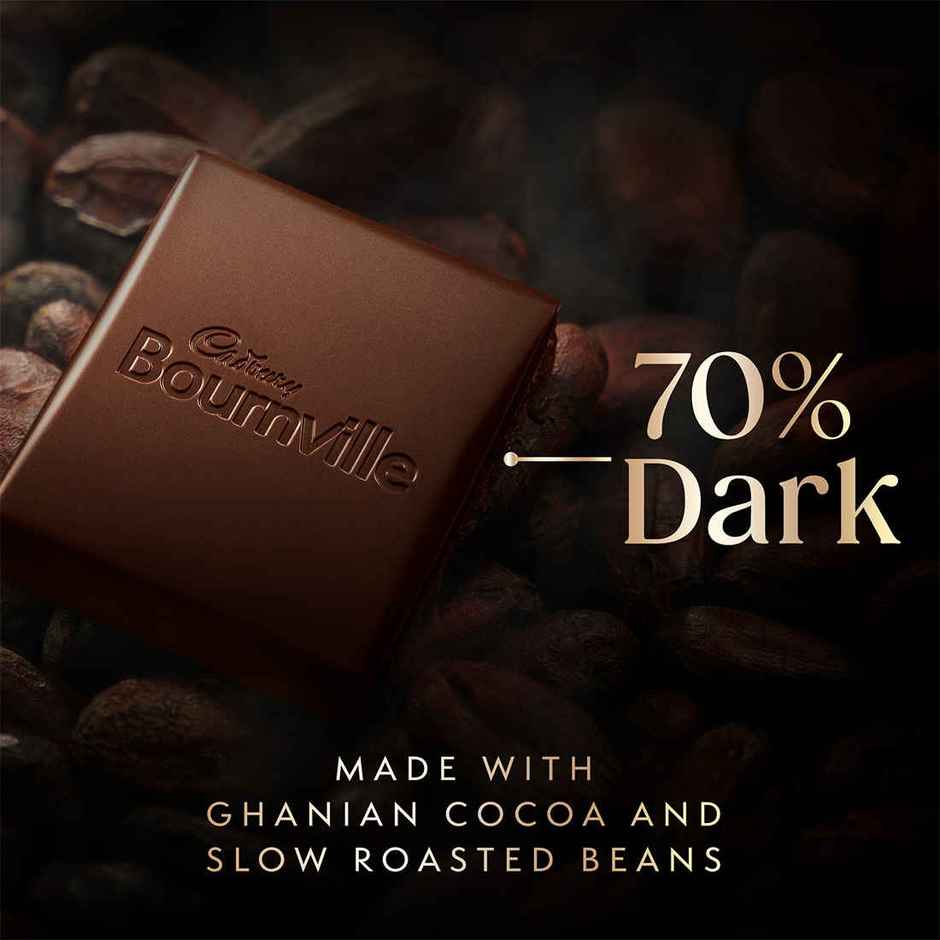 Cadbury Bournville Rich Cocoa 70% Dark Chocolate Bar