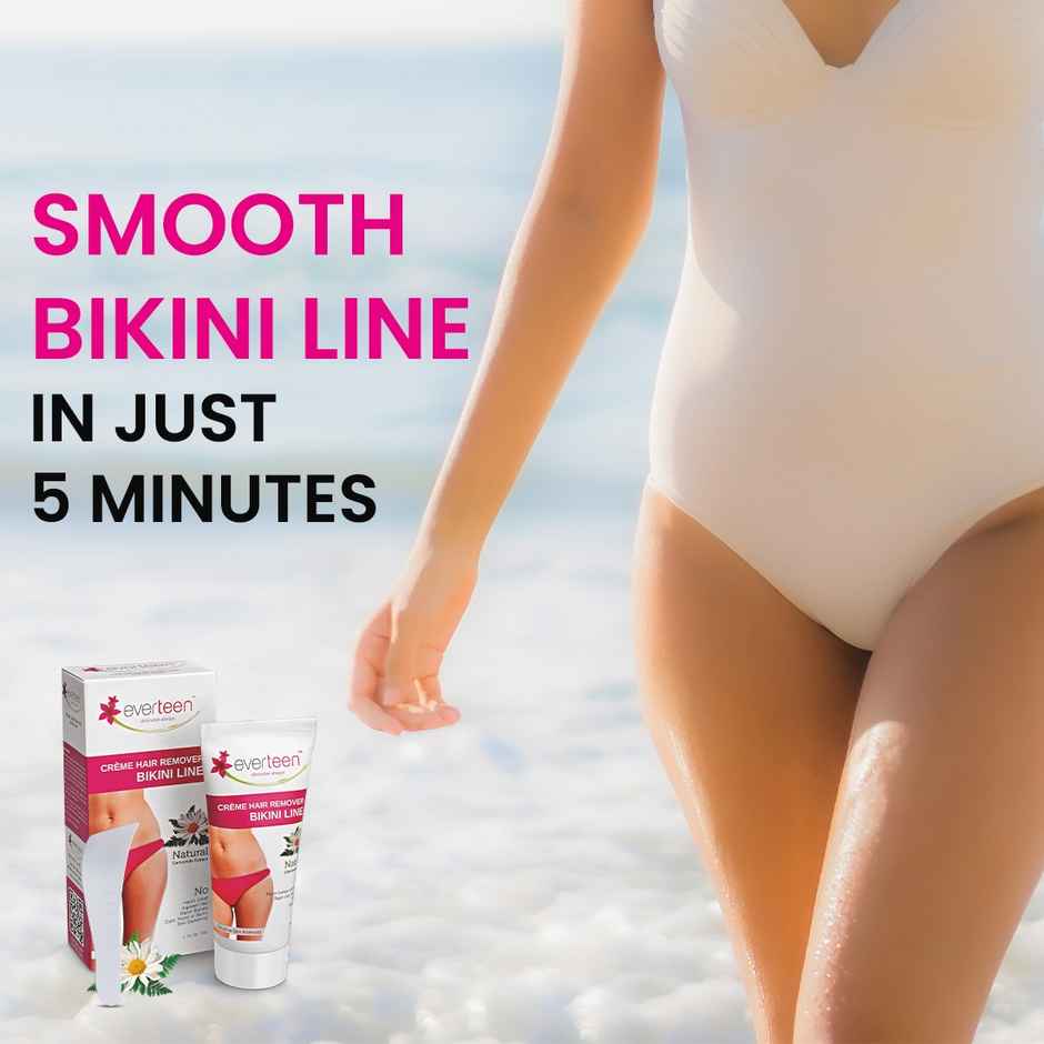everteen Hair Remover Cream For Bikini Line And Underarms