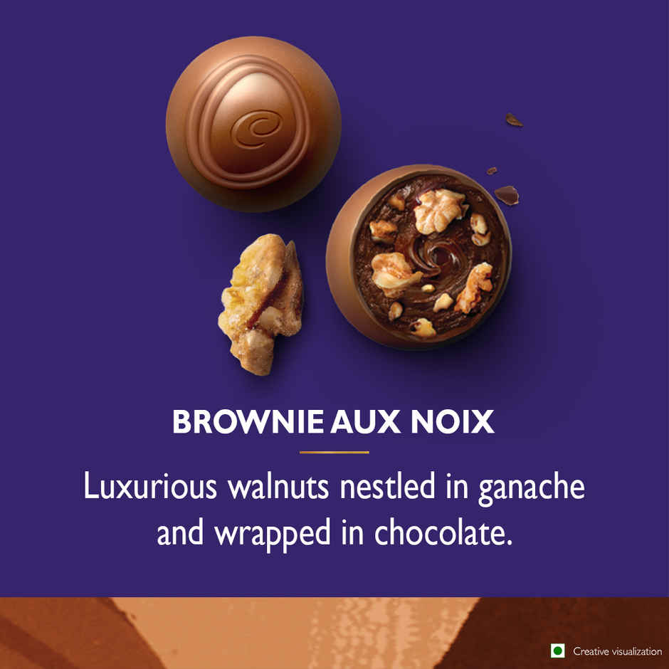Cadbury Studio Brownie Aux Noix Signature Pralines Chocolate