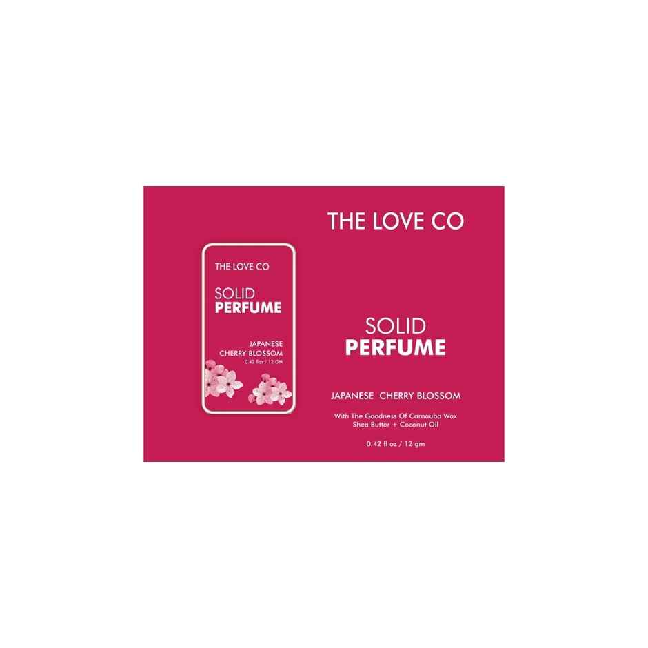 The Love Co. Japanese Cherry Blossom Solid Perfume