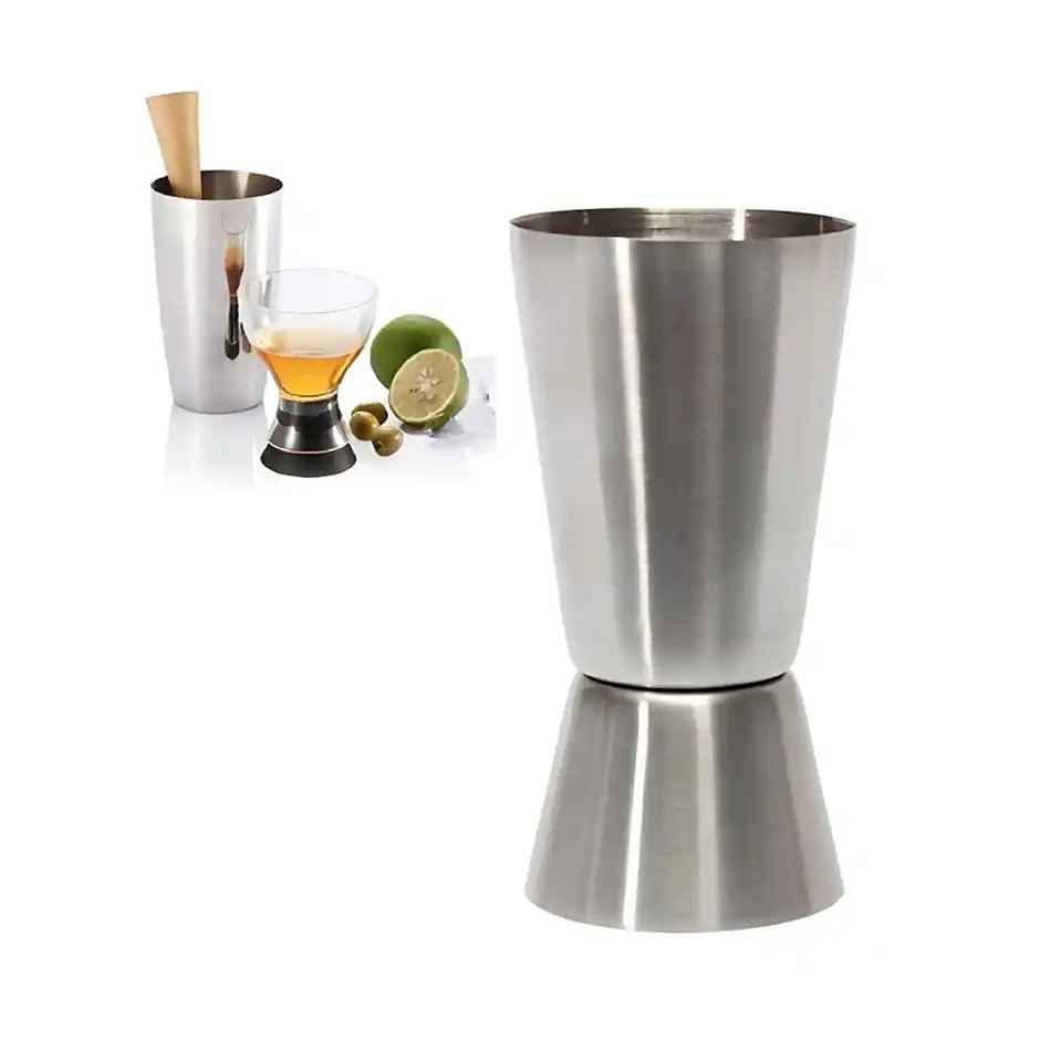 Daluci Stainless Steel Double Sided Peg Measure Shot Tool for Bar Kitchen