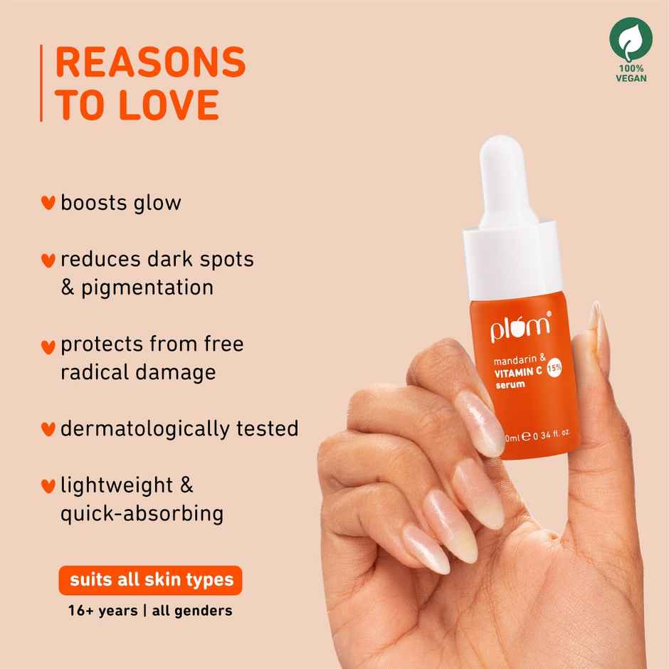 Plum 15% Vitamin C Face Serum