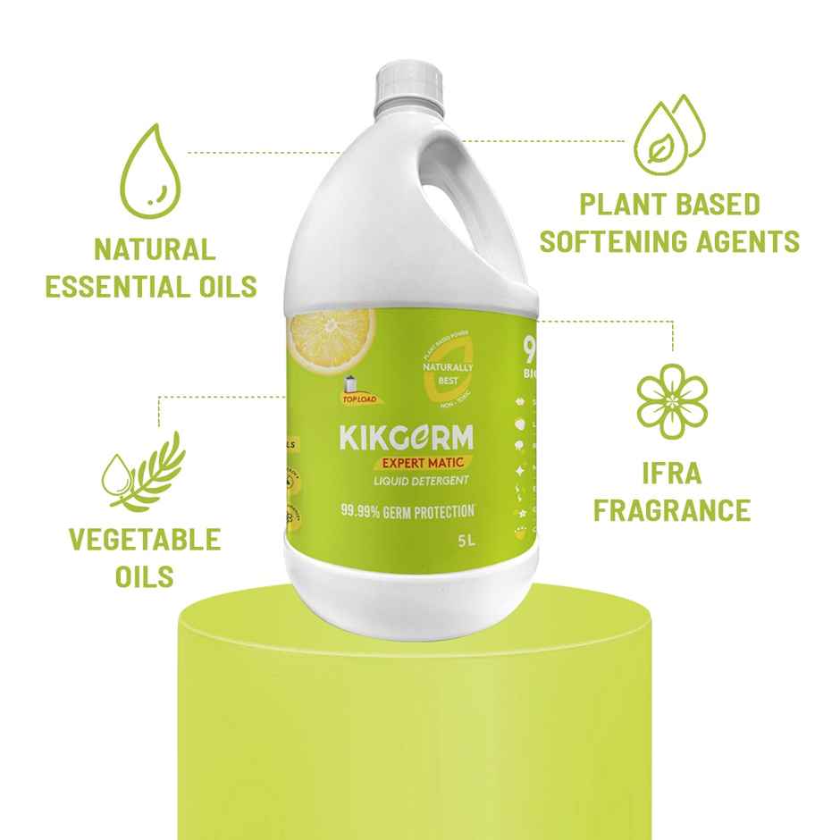 Kikgerm Expert Matic Top Load Detergent Liquid