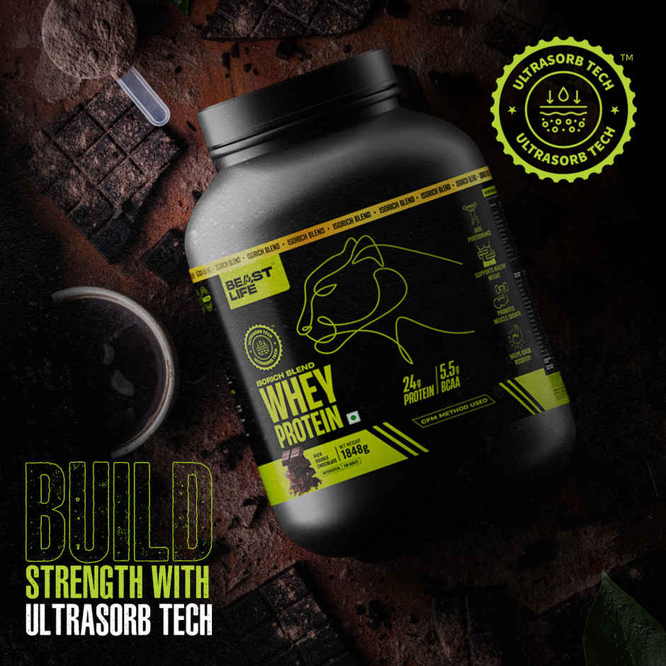 Beast Life Isorich Blend Whey Protein With Ultrasorb Tech