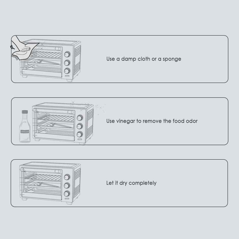 Wonderchef Oven Toaster Grill (Otg) - 19 Litres, Black