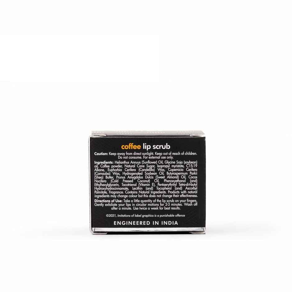 mCaffeine Coffee Lip Scrub | Exfoliates & Reduces Pigmentation