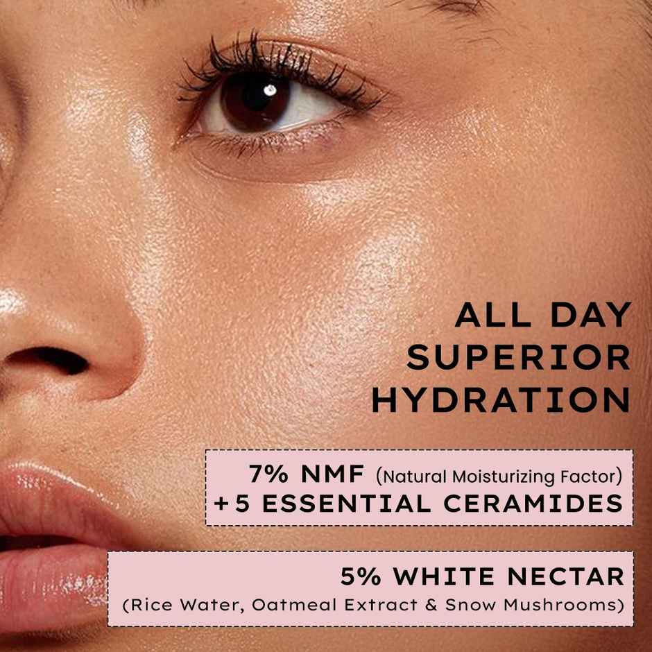 Hyphen 7% Ceramides-Nmf Face Toner Essence | 5% Glass Skin Blend With Rice Water (100ml) & Hyphen 18% Brightening + 20% Collagen Double Serum | 5% Niacinamide For Dark Spots (50ml) Combo