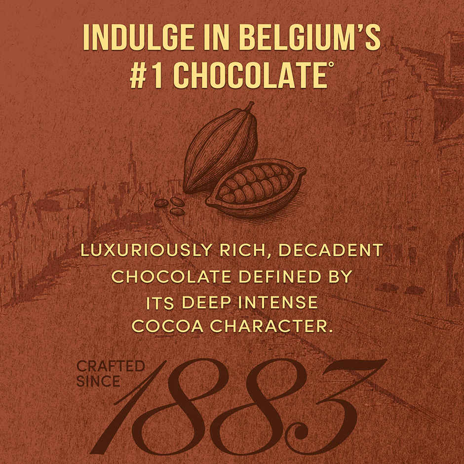 COTE D'OR 86% Dark Premium Belgian Chocolate Bar