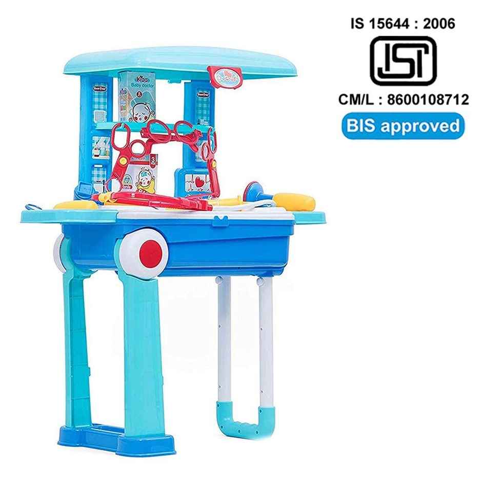Wembley Pretend Play Doctor Play Sets For Boys/Girls/Kids Toys With Suitcase - Doctor Set - Trolley
