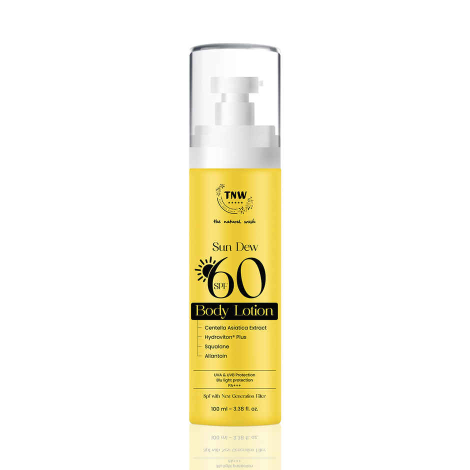 Sun Dew SPF 60 Body Lotion | PA+++ UVA/UVB & Blue Light Protection | Centella & Squalane