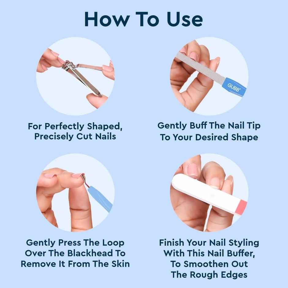 Gubb Manicure Kit 4 In 1