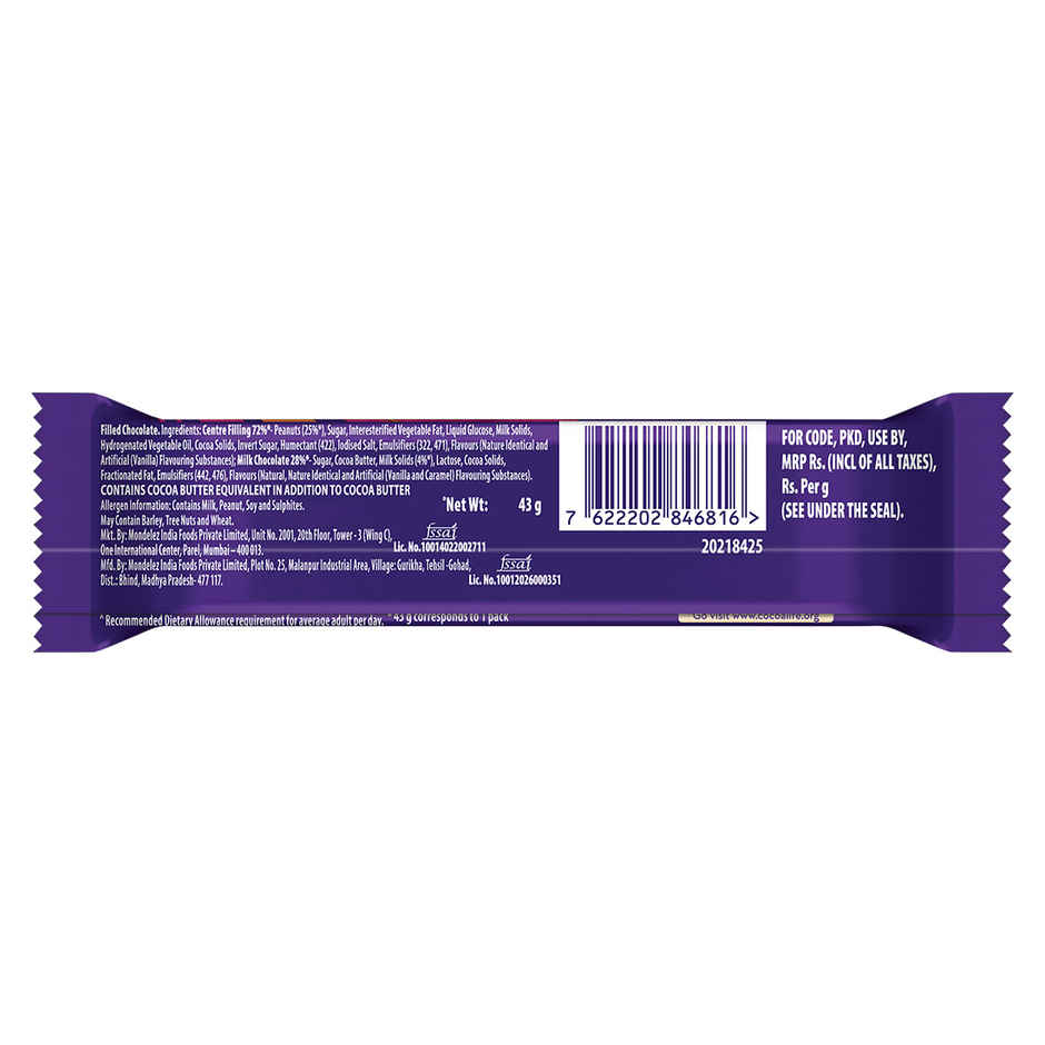 Cadbury Fuse Chocolate Bar | Chocolate & Crunch