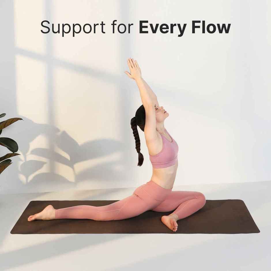 Cultfit EVA Yoga Mat | WS | Brown - 4 mm