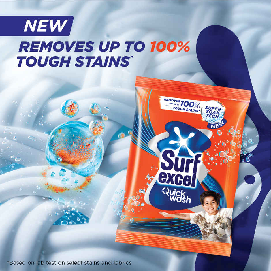 Surf Excel Quick Wash Detergent Powder Combo