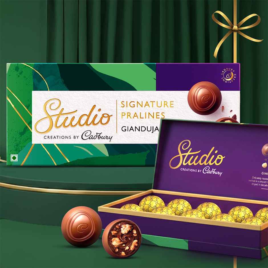 Cadbury Studio Gianduja Hazelnut Signature Pralines Chocolate