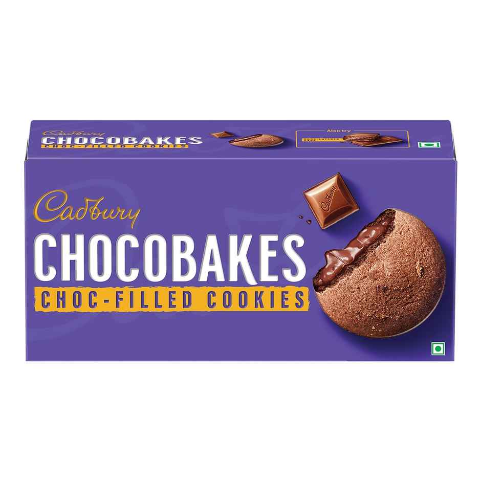 Cadbury Choco Bakes Choc Filled Cookies | Soft & Indulgent