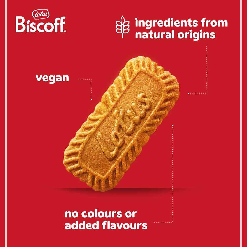Lotus Biscoff Caramelized Biscuit Cookies, Non-Gmo And Vegan