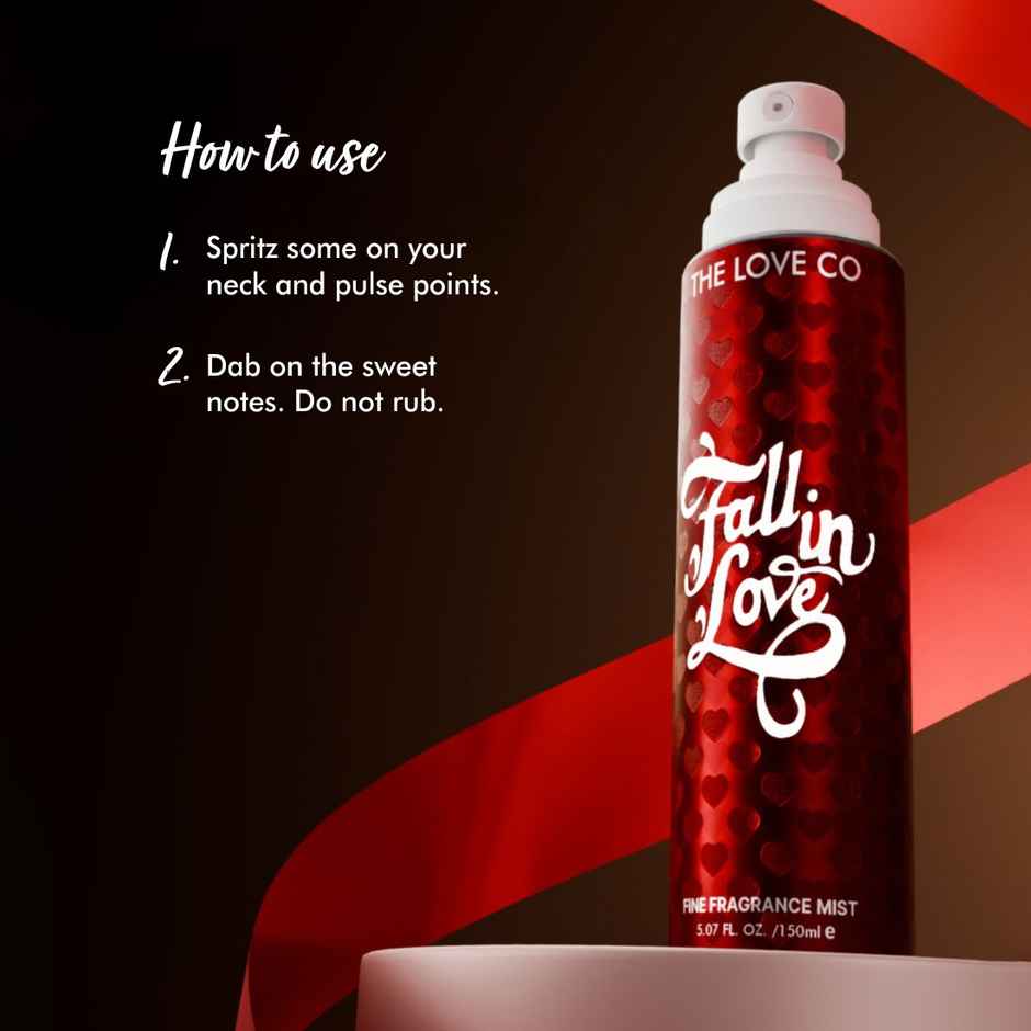 The Love Co Fall In Love Body Mist