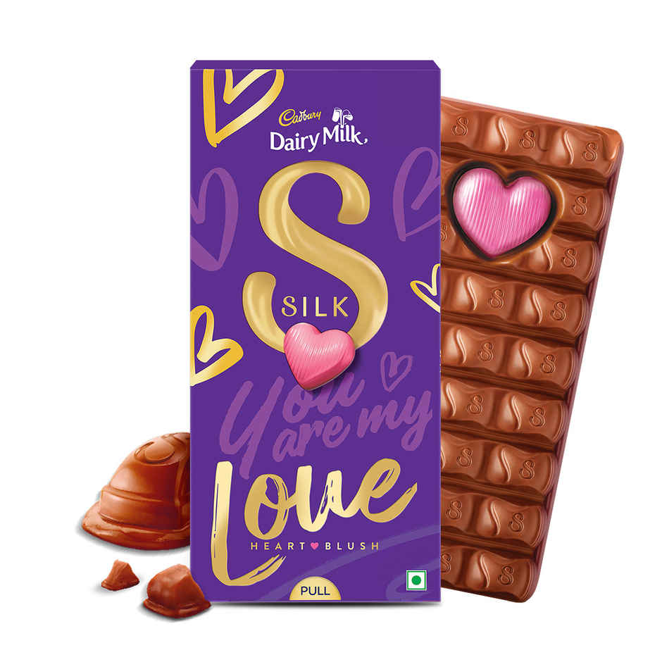 Cadbury Dairy Milk Silk Heart Blush Chocolate Bar