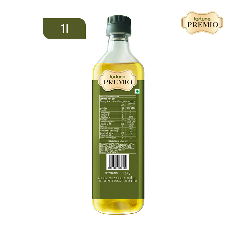 Fortune Premio Extra Light Olive Oil
