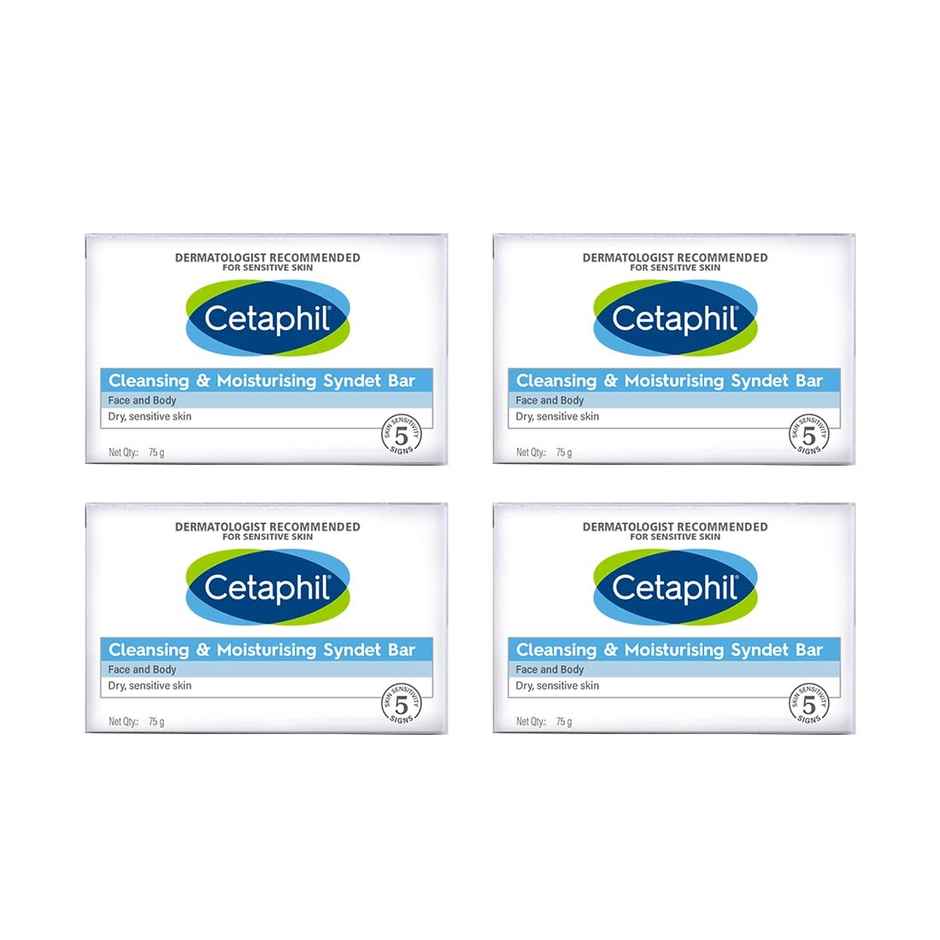 Cetaphil Cleansing Moisturizing Syndet Bar