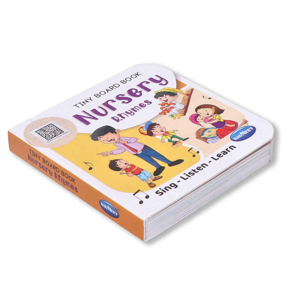 Navneet Tiny Board Book- Nursery Rhymes Board Book for Little Ones | Age 1-4 Years