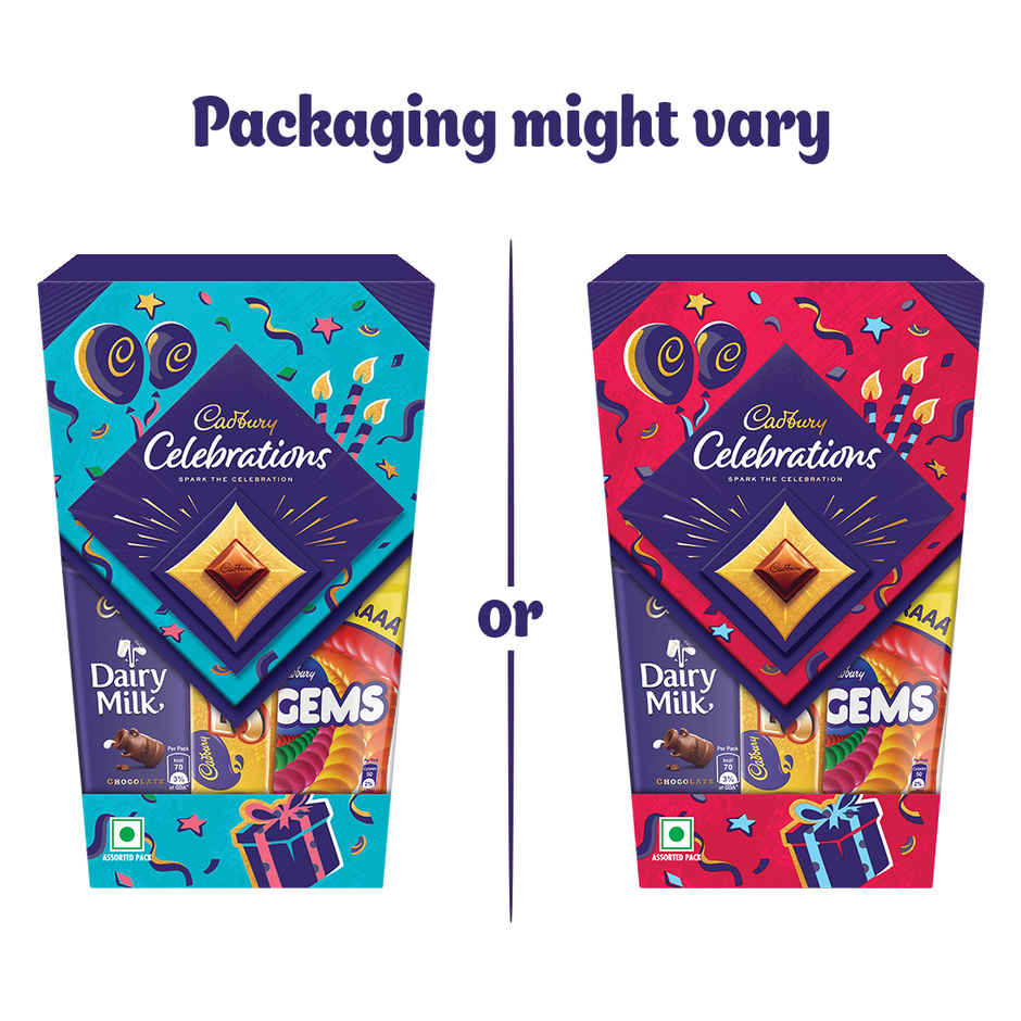 Cadbury Celebrations Assorted Chocolate Birthday Gift Pack