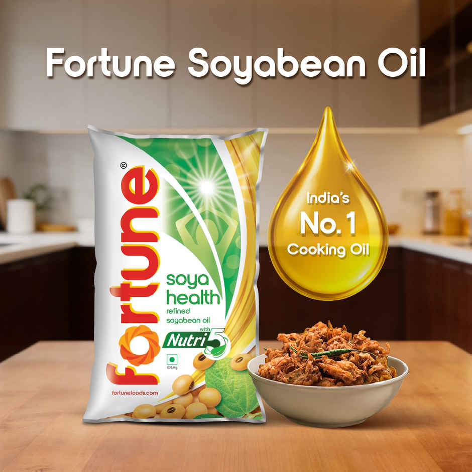 Fortune Soya Health Refined Soyabean Oil Combo   
