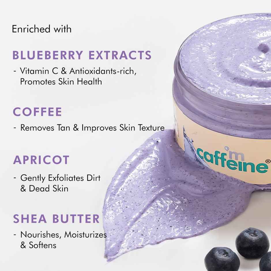mCaffeine Blueberry Breeze Body Scrub