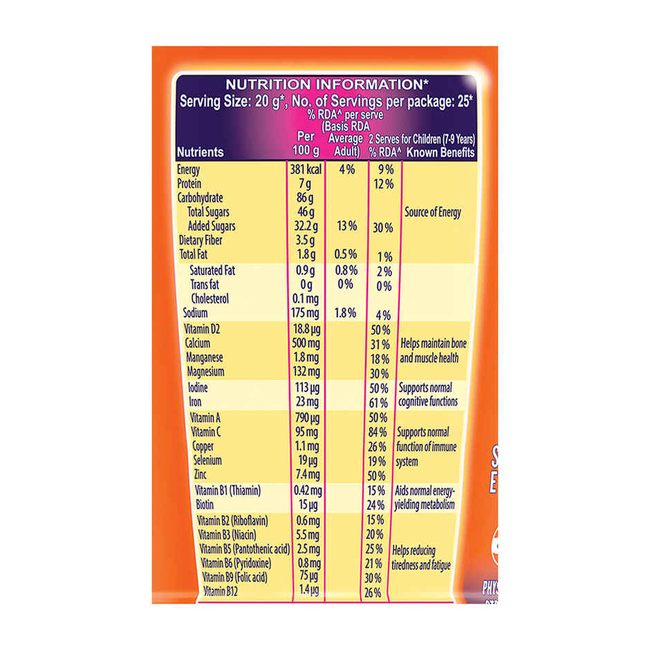 Bournvita Chocolate | Cereal Based Drink Mix Jar