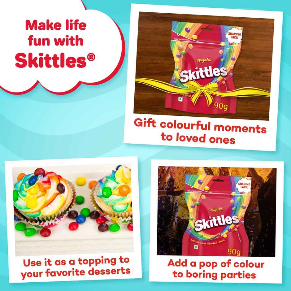 Skittles Original Chewy Fruit Flavoured Candies