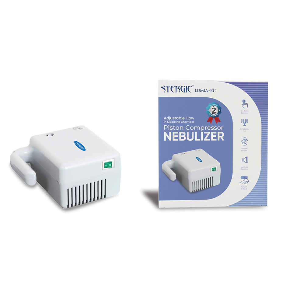 Stergic Lumia-EC Piston Compressor Nebulizer