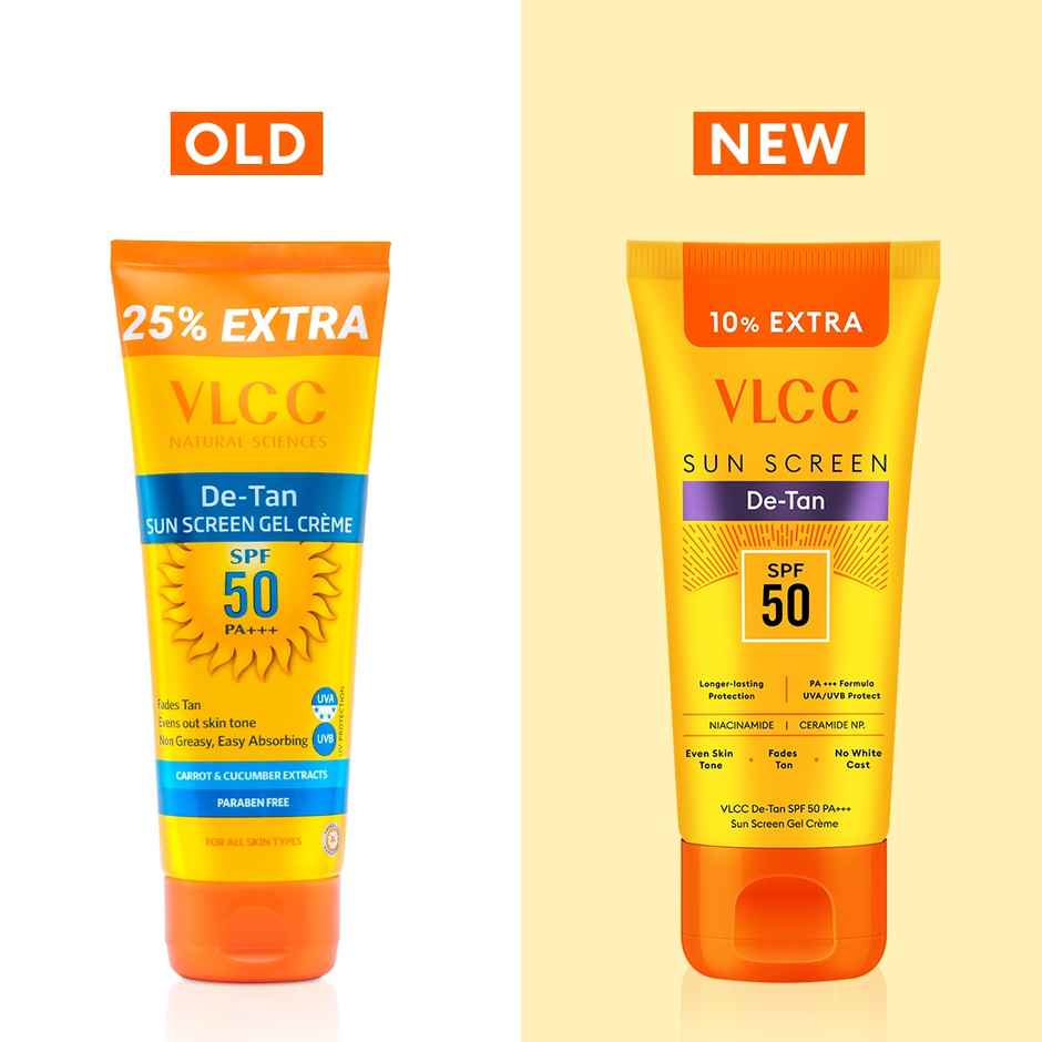 VLCC De-Tan SPF 50 PA+++ Sunscreen Gel Creme