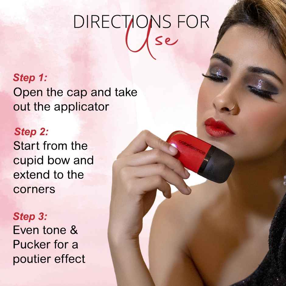 Coloressence Intense Liquid Lip Color | Long Lasting, Smudgeproof, Waterproof | Antique Ruby