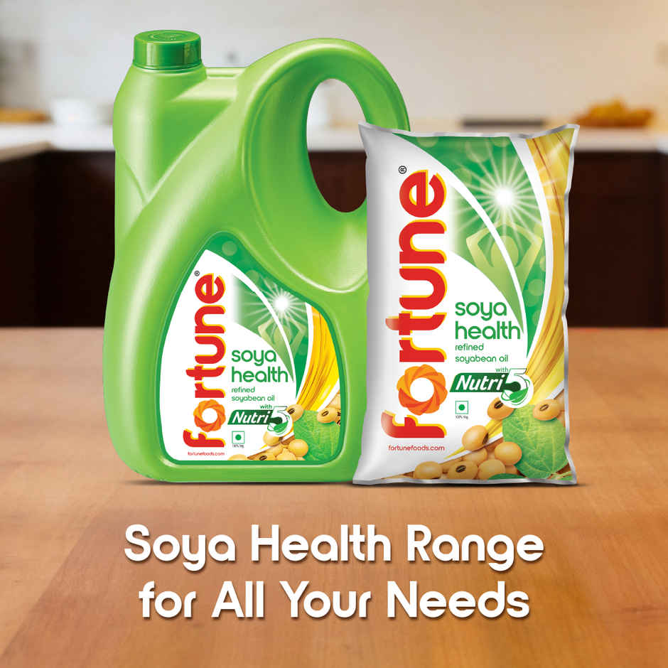 Fortune Soya Health Refined Soyabean Oil Combo   