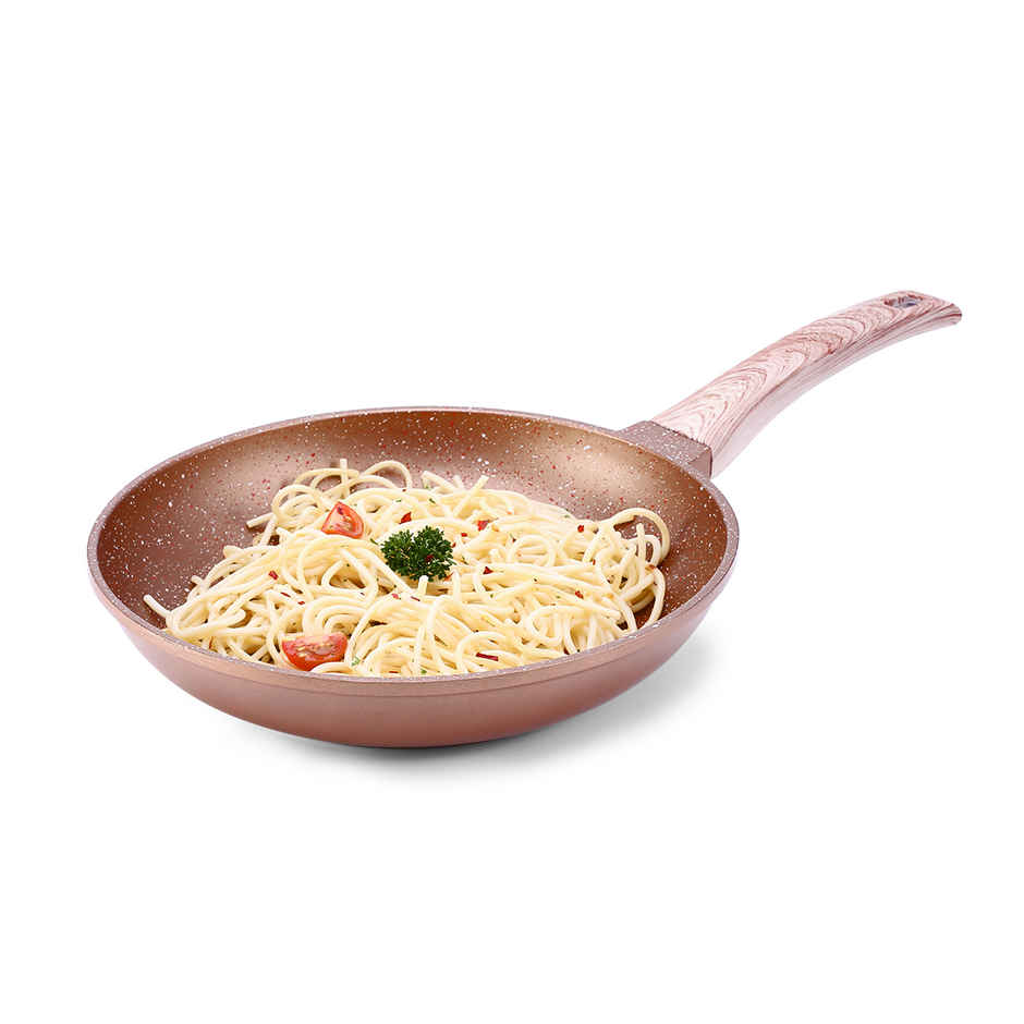 Wonderchef Duralife Die-Cast Non-Stick Fry Pan Copper 24 Cm