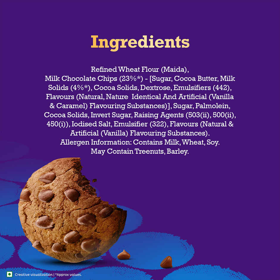 Cadbury Choc Chip Cookies Pack