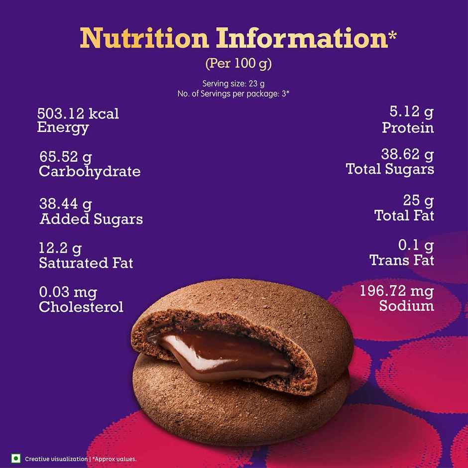 Cadbury Choc Filled Cookies Minion Pack