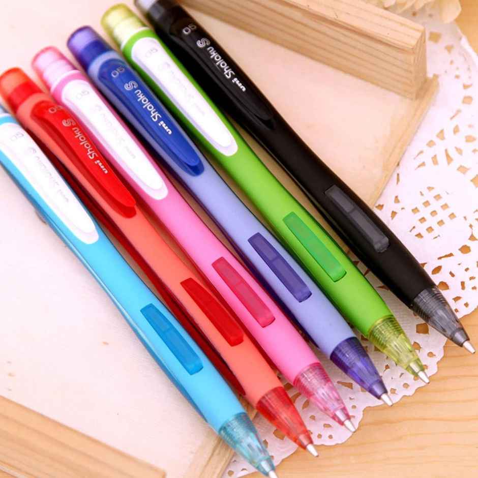 Uniball Shalaku M5-228 0.5 mm Mechanical Pencil, Multicolour Body
