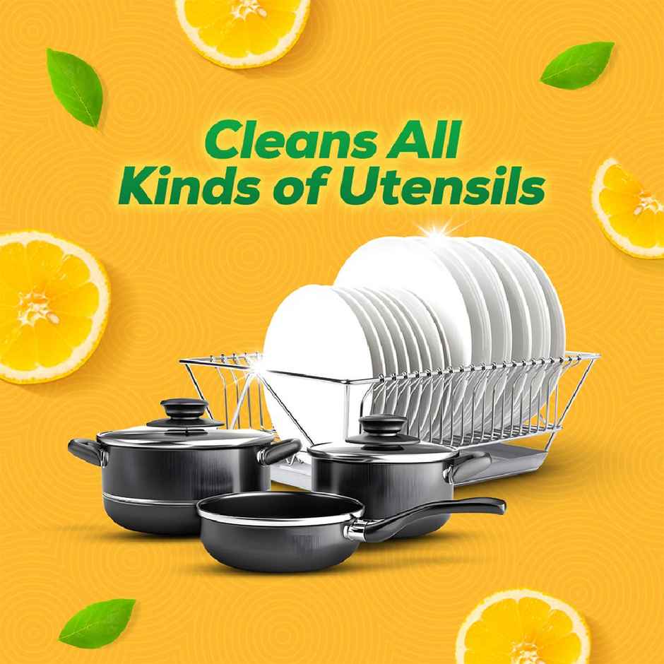 Vim Lemon Dishwash Liquid Gel Refill Pouch Combo 